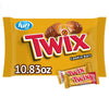 TWIX Fun Size Caramel Cookie Chocolate Candy Bars - 10.83 Oz Bulk Candy Bag