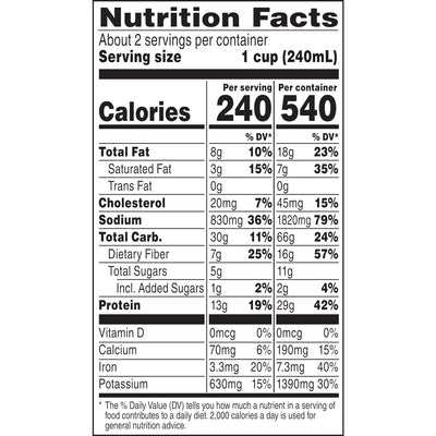 Campbell'S Chunky Chili, Hot and Spicy Chili with Beans, 19 Oz Can