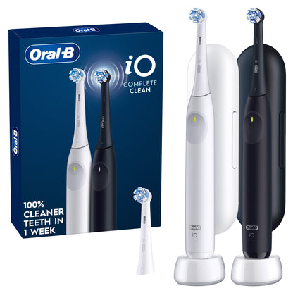 Oral-B Io Series 2 Complete Clean Rechargeable Electric Toothbrush, 2-Pack