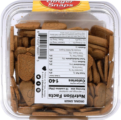 SHASHA Ginger Snap Cookies, 12 OZ