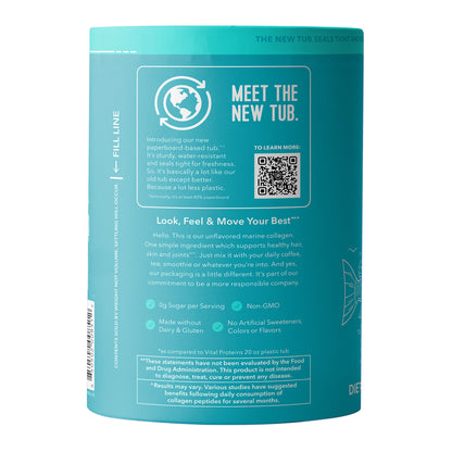 Vital Proteins Marine Collagen, Unflavored, 14.5 Oz