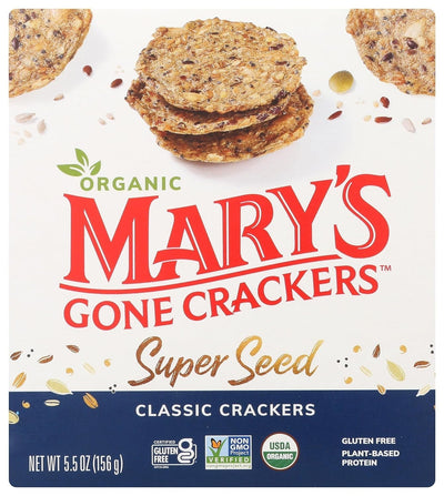 Mary'S Gone Crackers Super Seed Classic Crackers, 5.5 Oz
