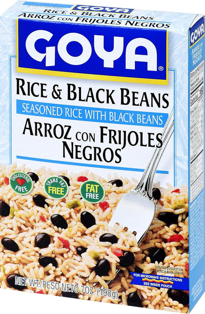 Goya Seasoned Rice and Black Beans Mix, 7 Ounce