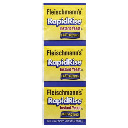 Fleischmann'S Rapid Rise Instant Yeast,  1/4Oz Case of 24