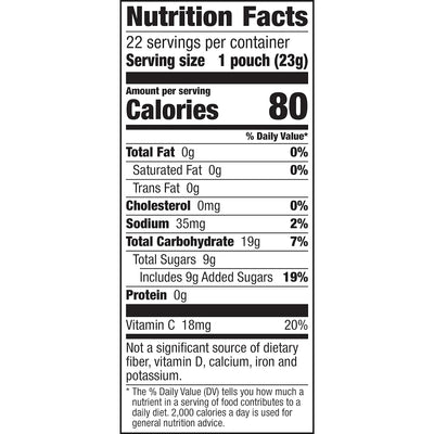 Mickey & Friends Fruit Flavored Snacks, Treat Pouches, Value Pack, 22 Ct
