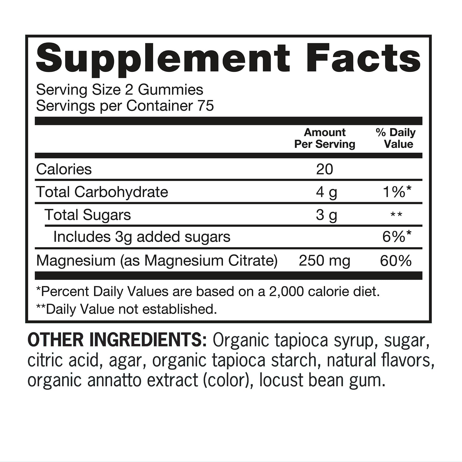 Qunol Magnesium Extra Strength 250 Mg, 150 Gummies