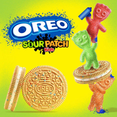 OREO SOUR PATCH KIDS Sandwich Cookies, Limited Edition, 10.68 Oz