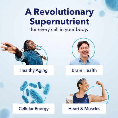 TRU NIAGEN PRO NAD+ Supplement for Brain Function, anti Aging and Cell Regeneration, 2 X 500Mg Patented Niagen, 30 1000Mg Servings | Supports Cellular Energy | Nicotinamide Riboside (NR) Take 2 Daily