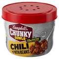 Campbell'S Chunky Chili with Beans, 15.25 Oz Microwavable Bowl