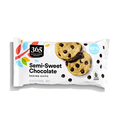 365 by , Semi-Sweet Chocolate Chips, 12 Ounce