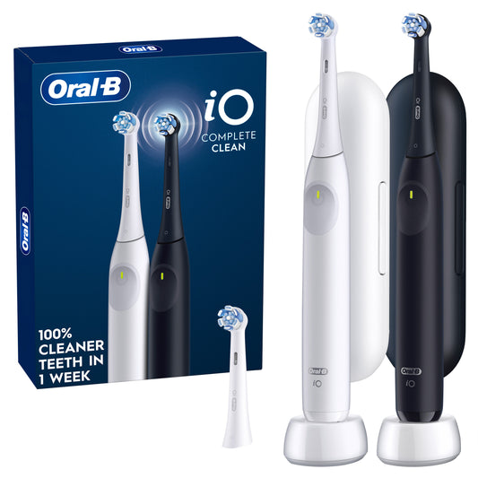 Oral-B Io Series 2 Complete Clean Rechargeable Electric Toothbrush, 2-Pack