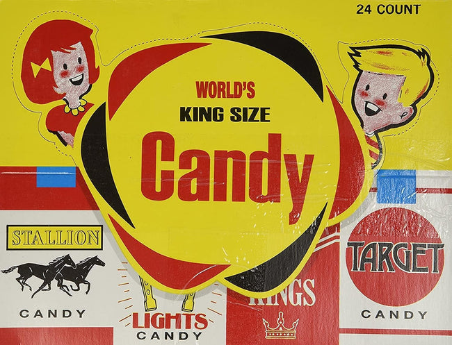 2 PACKS CANDY CIGARETTES