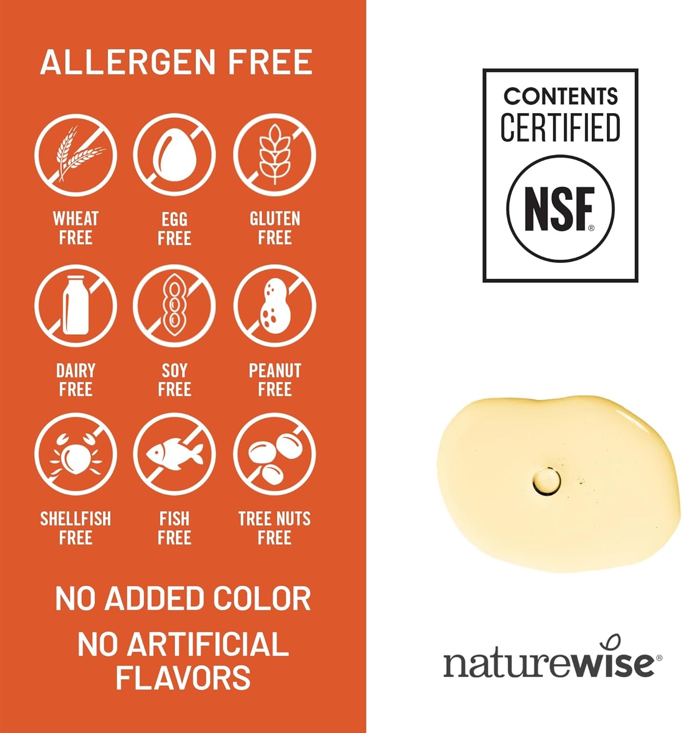 Naturewise Vitamin E 400 IU Softgels (180Mg Dl-Alpha) - Dairy, Gluten & Soy Free - Antioxidant-Rich Dietary Supplement for Skin, Heart, and Immune Health Support - 4-Month Supply, 120 Count