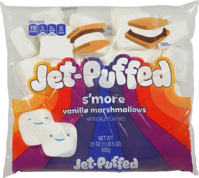Jet-Puffed S'More Vanilla Marshmallows, 21 Oz