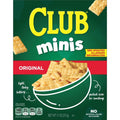 Club Minis Mini Crackers, Lunch Snacks, Snack Crackers, Original, 10Oz Box (1 Box)