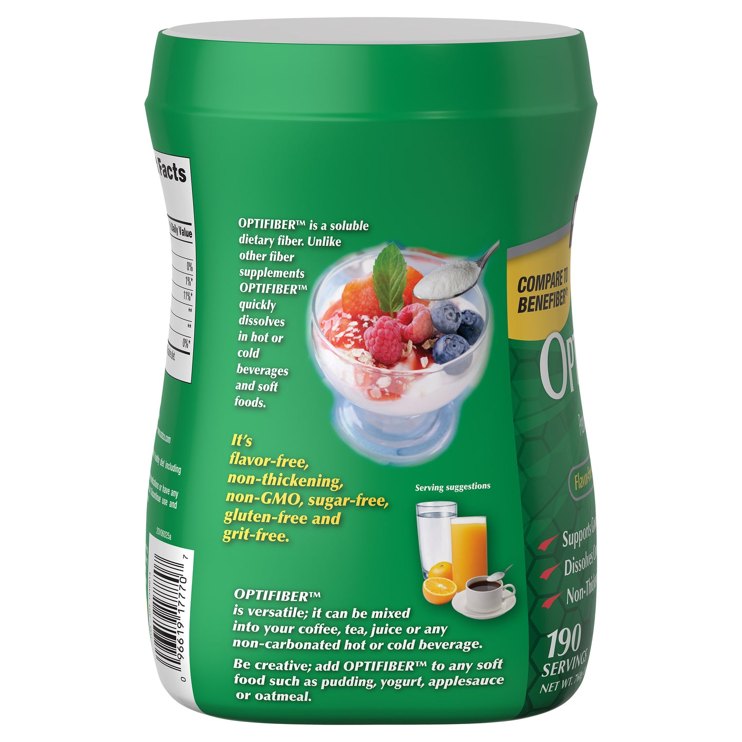 Kirkland Signature OPTIFIBER, 26.8 Ounces 190 Servings