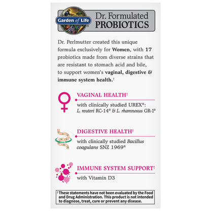 Garden of Life Advanced Women'S Daily Care Probiotic, 60 Capsules