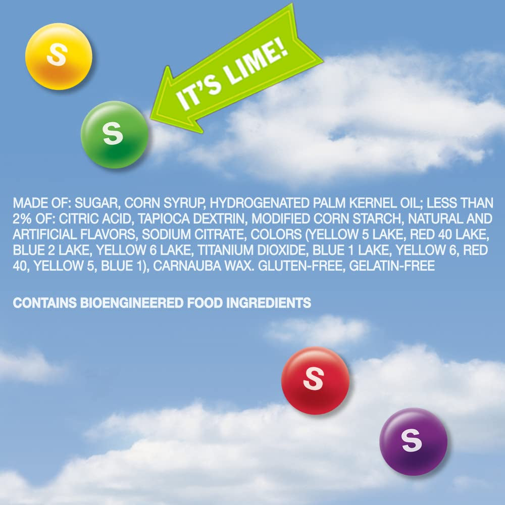 Skittles, Original Candy Sharing Size Bag, 15.6 Oz Case of 12