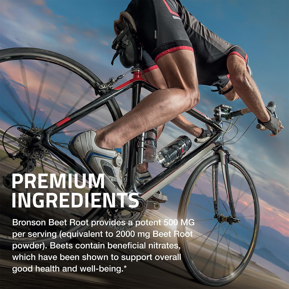 Bronson Beet Root Extra Strength, Non-Gmo, 250 Vegetarian Tablets