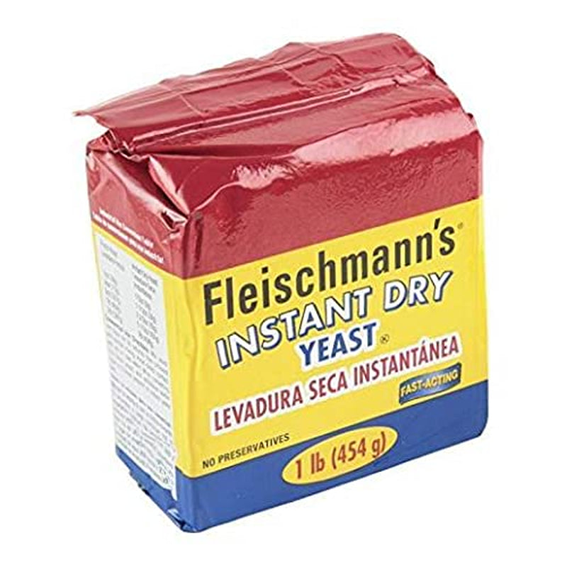 Fleischmann’S Yeast, Fleischmann’S Instant Dry Yeast, 16 Ounce - Case of 6