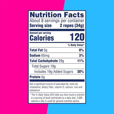Sweetarts Ropes, Twisted Rainbow Punch Candy, 9 Ounce Pouch