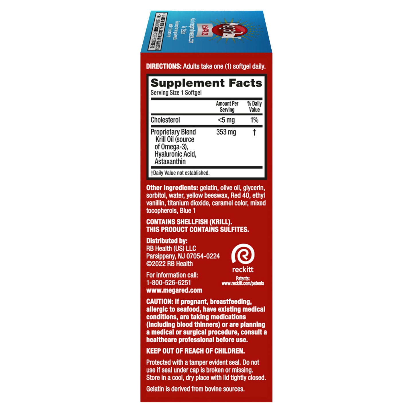 Schiff Megared Superior Joint Care, 60 Softgels