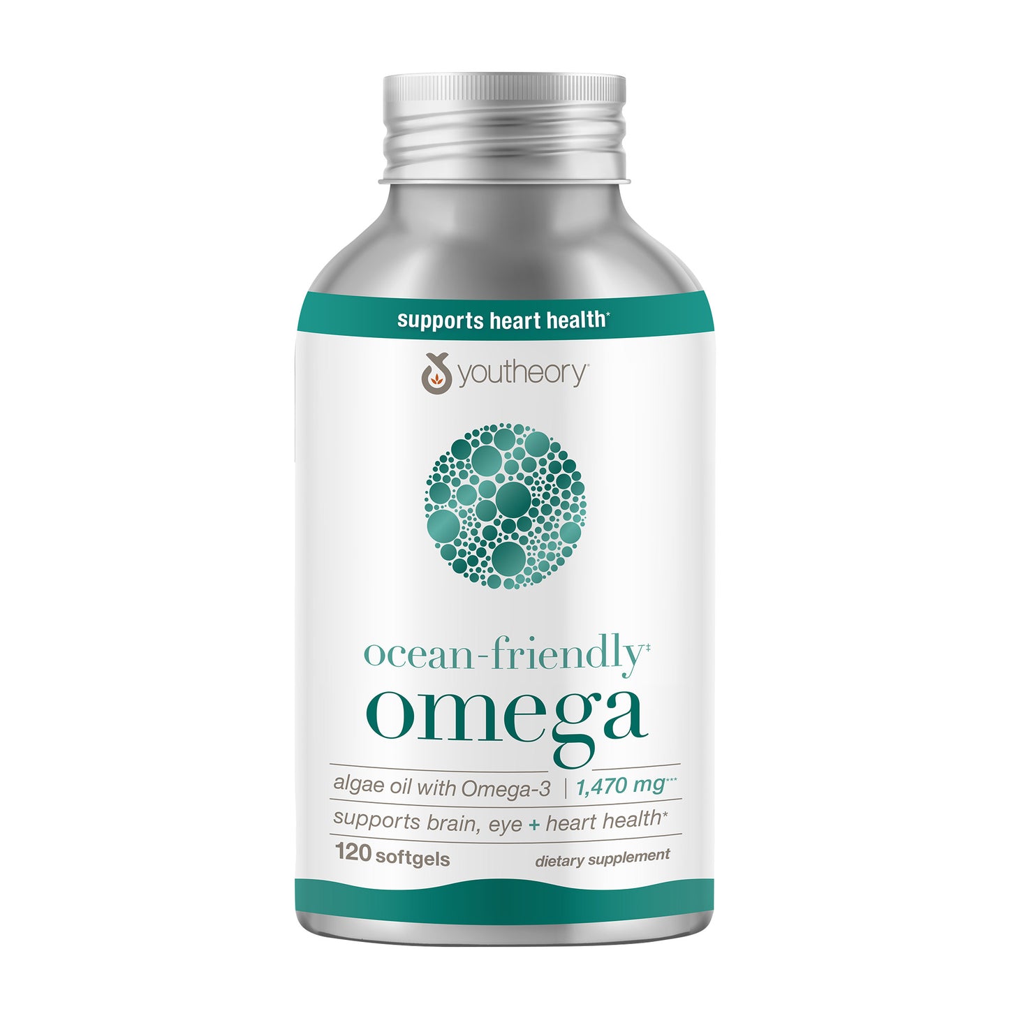 Youtheory Ocean Friendly Omega, 120 Softgels