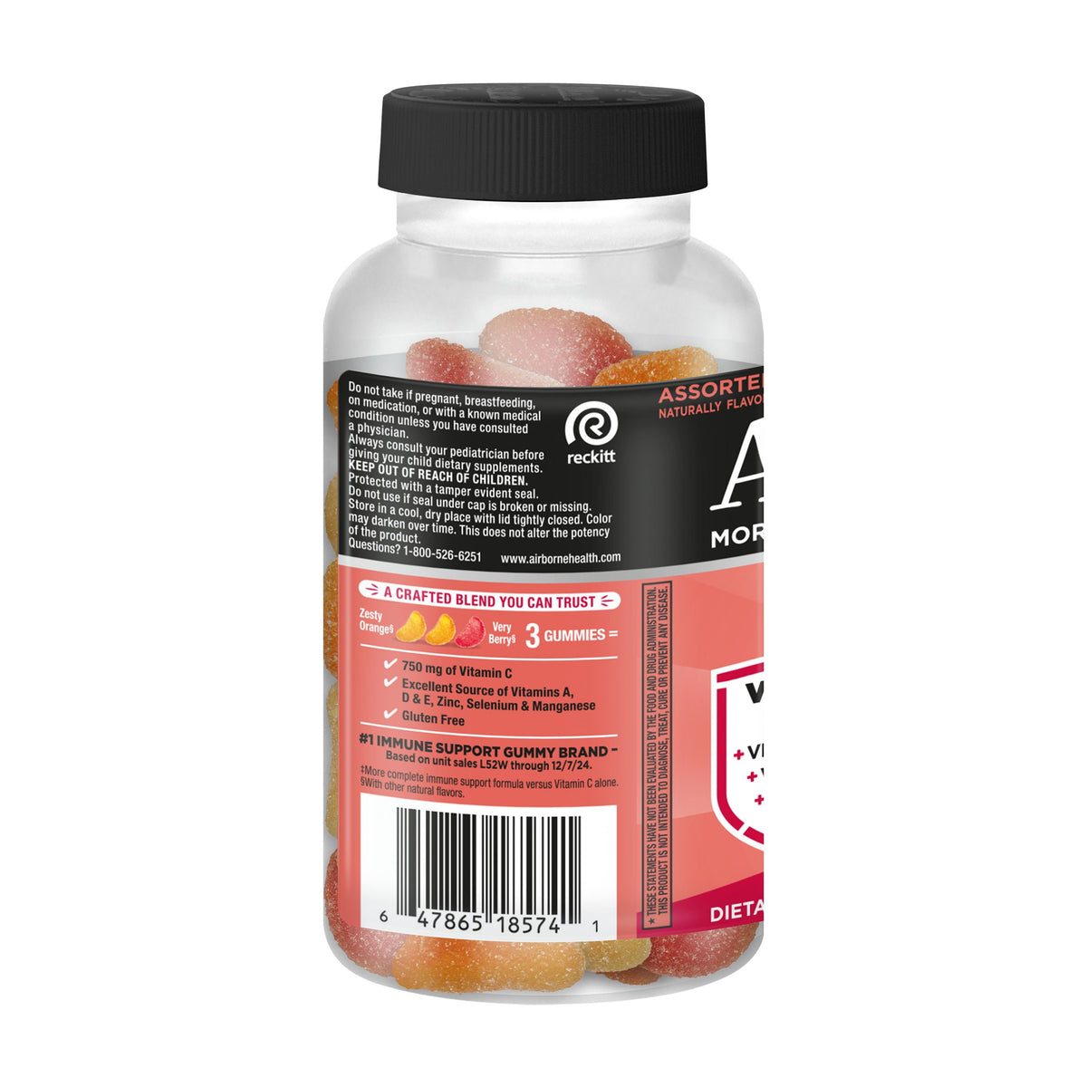 Vitamin C Immune Support Gummies, 750 Mg, 75 Ct.