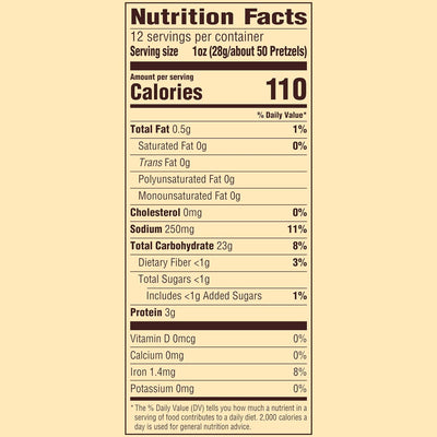 Snyder'S of Hanover, Itty Bitty Minis Pretzels, 12 Oz Bag