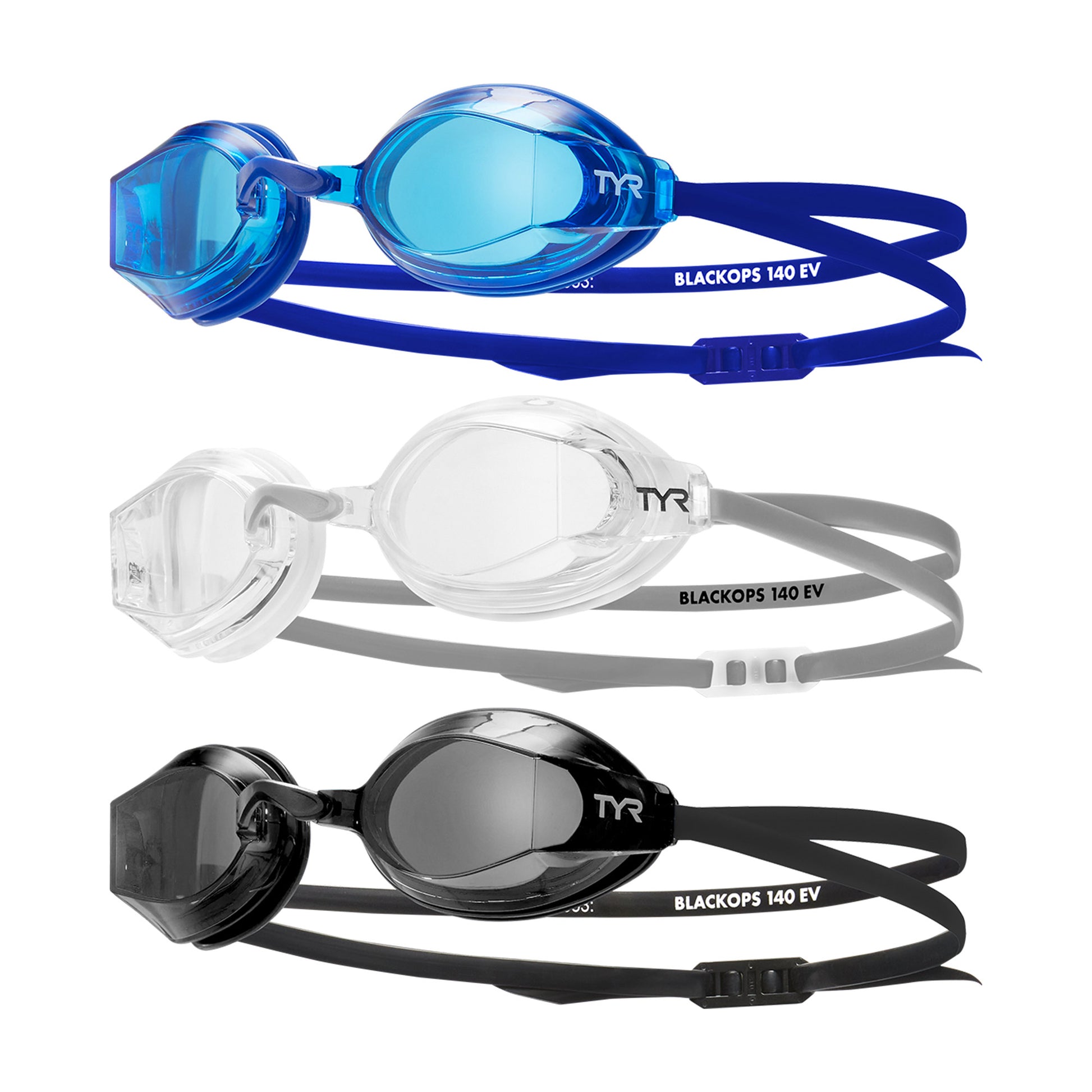 TYR Adult Swim Goggle 3-Pack