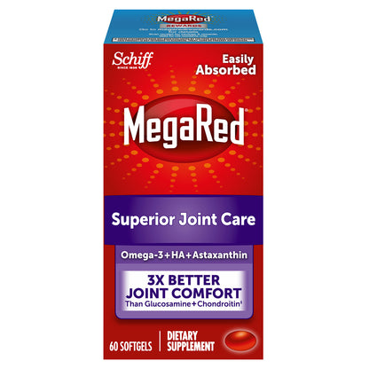 Schiff Megared Superior Joint Care, 60 Softgels