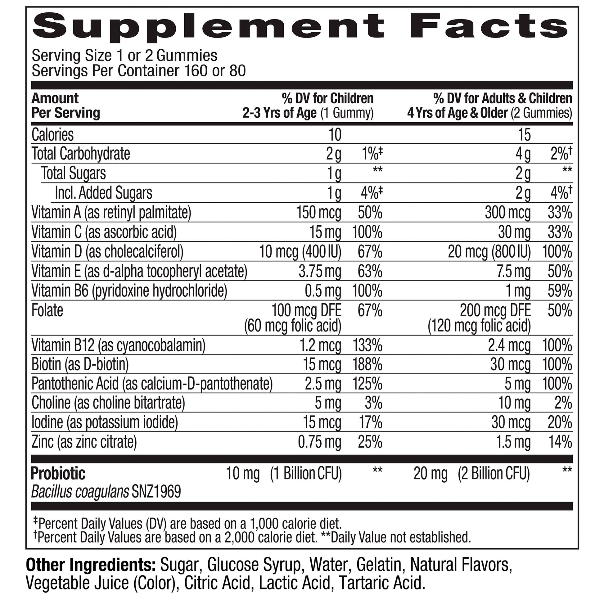 OLLY Kids Multivitamin & Probiotic, 160 Gummies