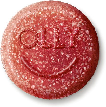 Olly Teen Girl Multi Gummy, Healthy Skin and Immune Support, 15 Essential Vitamins, Biotin, Zinc, Calcium, Chewable Multivitamin, Berry Melon, 35 Day Supply, 70 Count