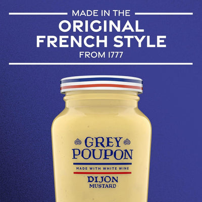 Grey Poupon Dijon Mustard (8 Oz Jar)