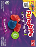 Funables Fruity Snacks, Mixed Berry Fruit Flavored Snacks, 0.8 Ounce Pouches (Pack of 10)
