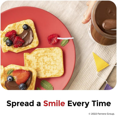 Nutella Hazelnut Spread with Cocoa for Breakfast, 13 Oz Jar