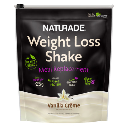 NATURADE Plant-Based  High Protein Shake, Vanilla Creme, 2.5 Lbs