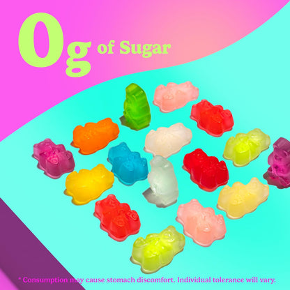 Albanese Candy, Sugar Free 12 Flavor Gummi Bears, 3.5 Oz. Bag, Case of 12