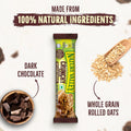 Nature Valley Crunchy Granola Bars, Oats 'N Dark Chocolate, 12 Bars, 8.94 OZ (6 Pouches)