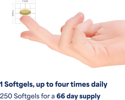 Puritan'S Pride Premium Garlic  5000Mg, Traditional Dietary Supplement for Heart Health and Circulation Support with Antioxidant Properties, 250 Rapid Release Softgels