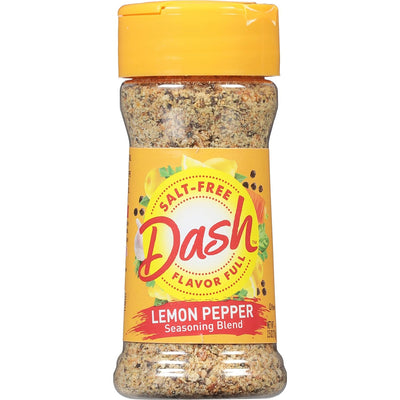 Dash Salt-Free Seasoning Blend, Lemon Pepper, 2.5 Ounce Packaging may vary