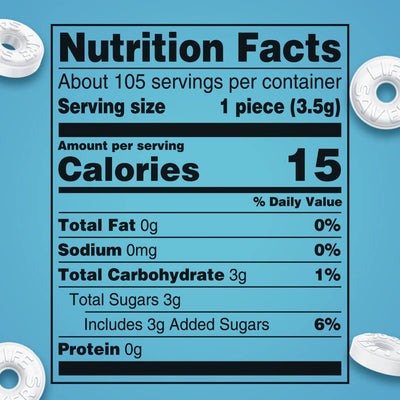 LIFE SAVERS Pep-O-Mint Breath Mints Hard Candy, Sharing Size, 13 Oz Bag