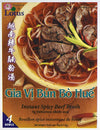 Essence of Lotus Instant Spicy Beef Pho Soup Mix — Ready-To-Eat Flavorful, Restaurant-Quality Pho Broth, Made in the US (Spicy Beef Soup Mix, Single Packet)