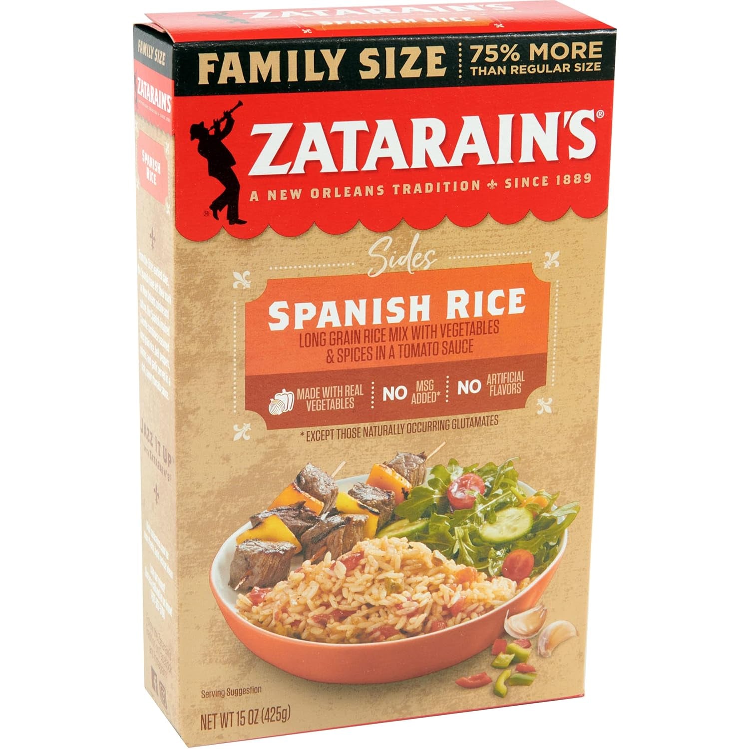 Zatarain'S Family Size Spanish Rice, 15 Oz Case of 12