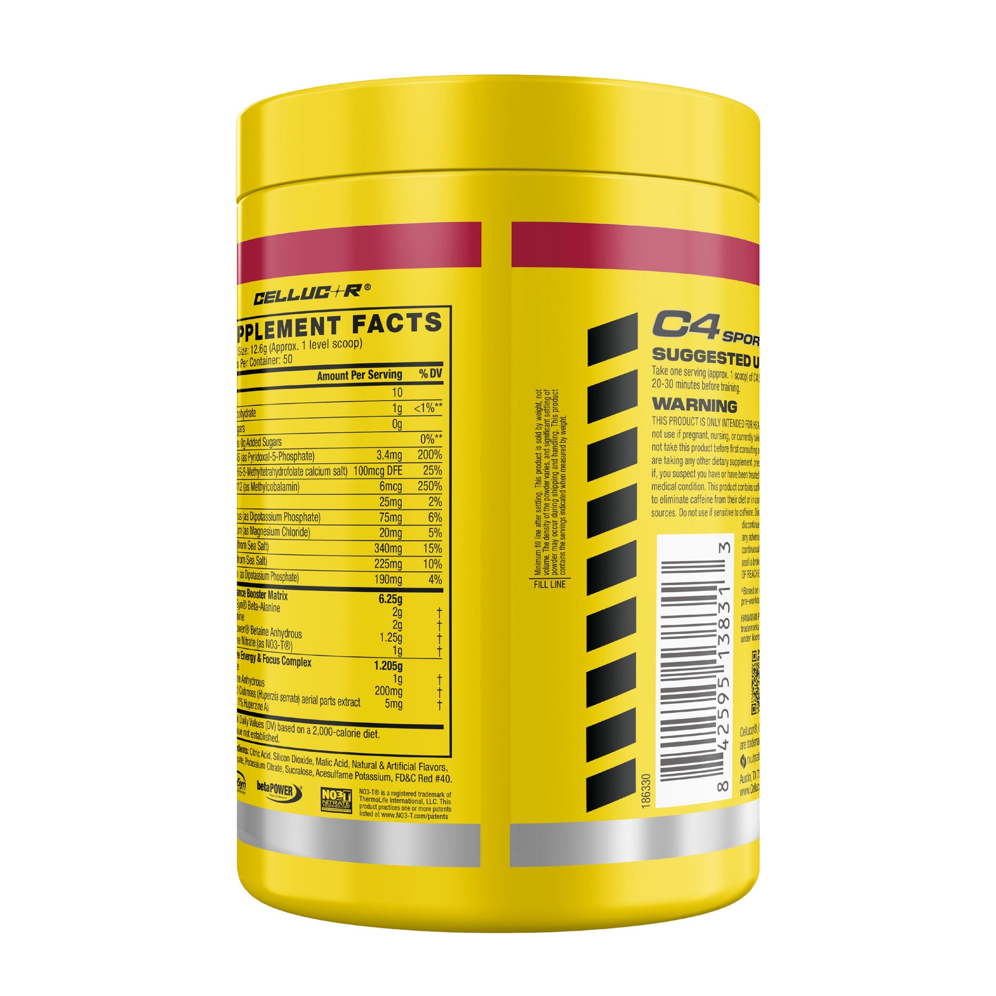 C4 Sport Pre-Workout, Hawaiian Punch, 50 Servings