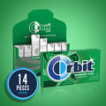ORBIT Spearmint Sugarless Chewing Gum, 3 Packs of 14-Pieces (42 Total Pieces)