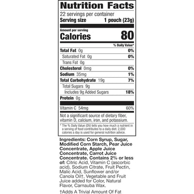 Mott'S Fruit Flavored Snacks, Apple Orchard, Gluten Free, 22 Ct