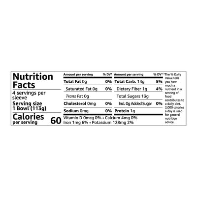 , Yellow Cling Diced Peaches in Fruit Juice, 4 Oz Bowls (Pack of 4) (Previously , Packaging May Vary)