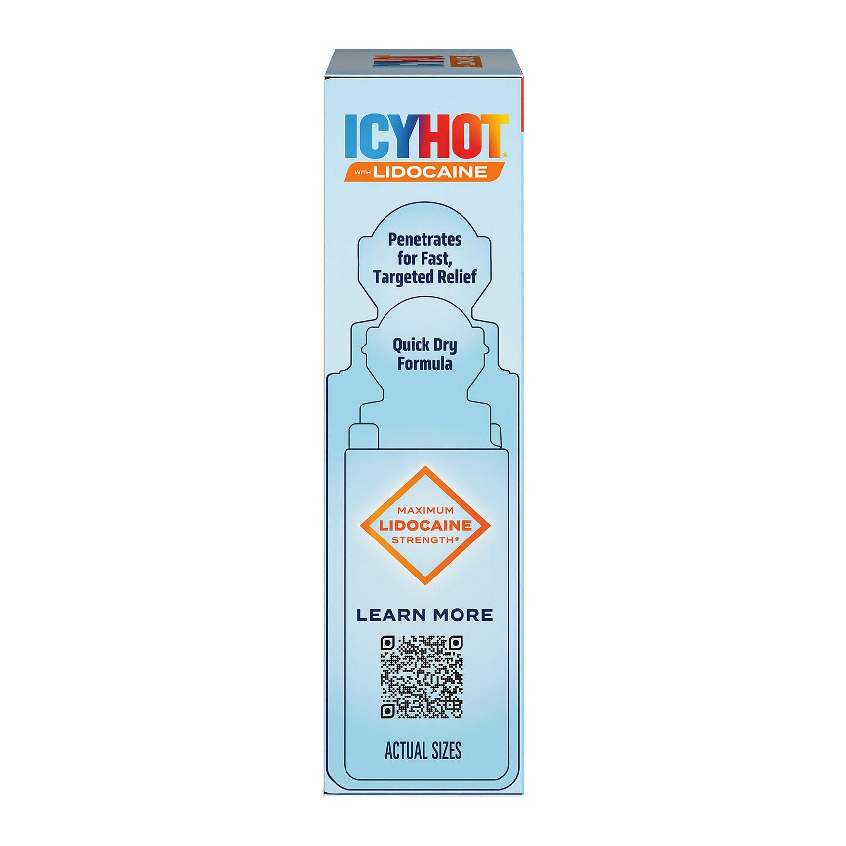 Icy Hot Lidocaine Roll-On, 3-Pack