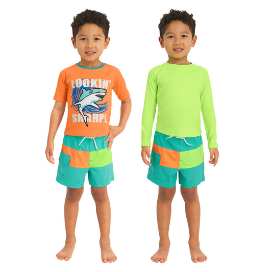 Lands' End Kids' 3-Piece Swim Suit